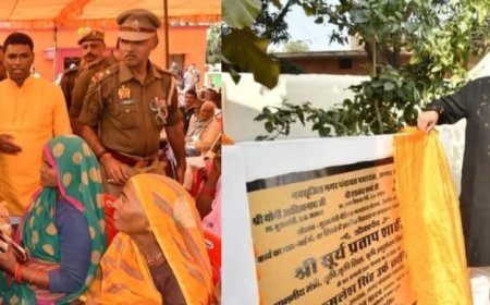 महापरिनिर्वाण दिवस पर सिधावे में कम्बल वितरण एवं विकास कार्यों का लोकार्पण