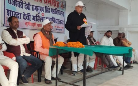 आशीर्वाद समारोह में शामिल हुए कृषि मंत्री, एसआईआर पूर्ण कराने पर दिया जोर