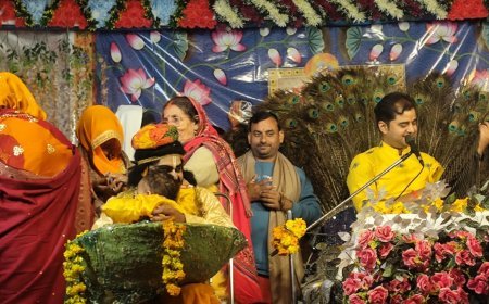 धूमधाम से मनाया गया श्री कृष्ण जन्मोत्सव 