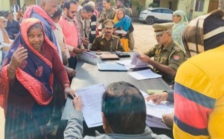 थाना तरकुलवा में समाधान दिवस का हुआ आयोजन