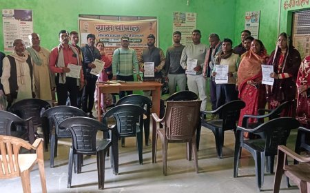 चौपाल के माध्यम से राष्ट्रीय लोक अदालत का जागरूकता कार्यक्रम