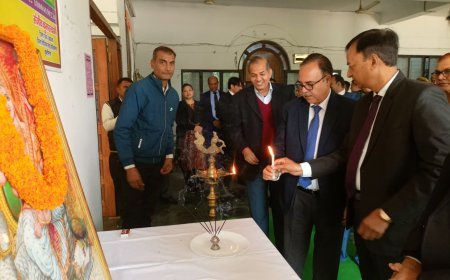 राष्ट्रीय लोक अदालत का आयोजन कर कुल 123205 वादों का किया गया निस्तारण