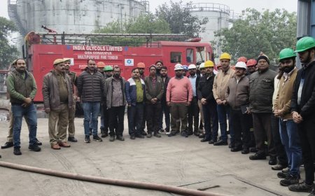 ऑनसाइट फायर मॉक ड्रिल का  आयोजन