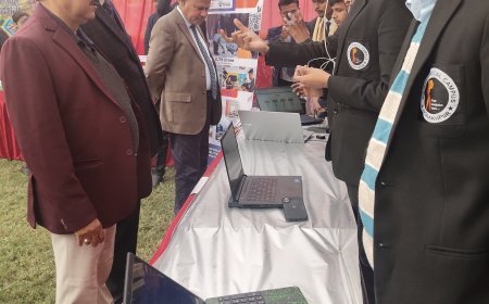 जिला स्तरीय विज्ञान मॉडल प्रतियोगिता का हुआ आयोजन