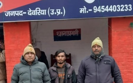 तरकुलवा पुलिस ने अभियुक्त को किया गिरफ्तार, भेजा न्यायालय