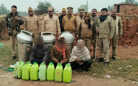 थाना बघौचघाट पुलिस व आबकारी की संयुक्त टीम की बड़ी कार्यवाही