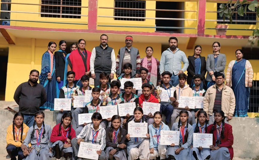 विधायक खेल स्पर्धा में न्यू सरस्वती इंटर कॉलेज  का शानदार प्रदर्शन