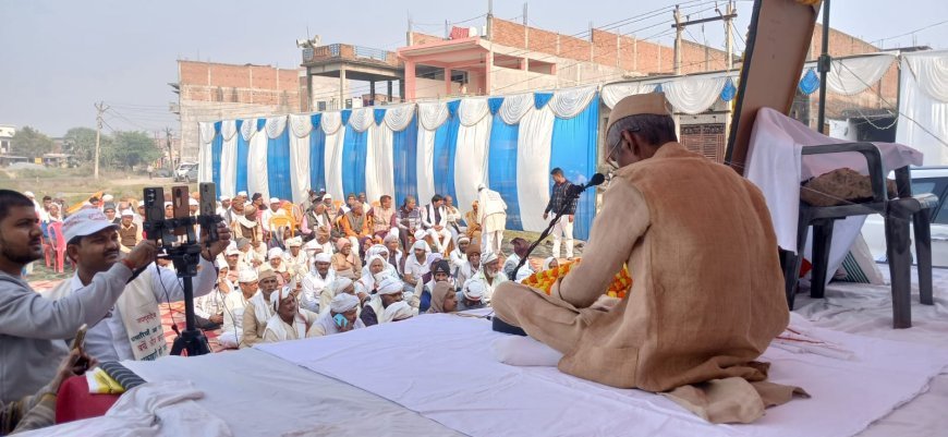 आध्यात्मिक सत्संग का हुआ आयोजन