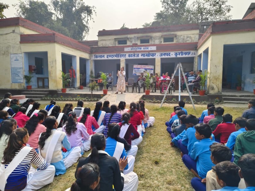 मिशन शक्ति 5.0 का विशेष अभियान के अनुपालन में हुआ पडरौना में आयोजित 