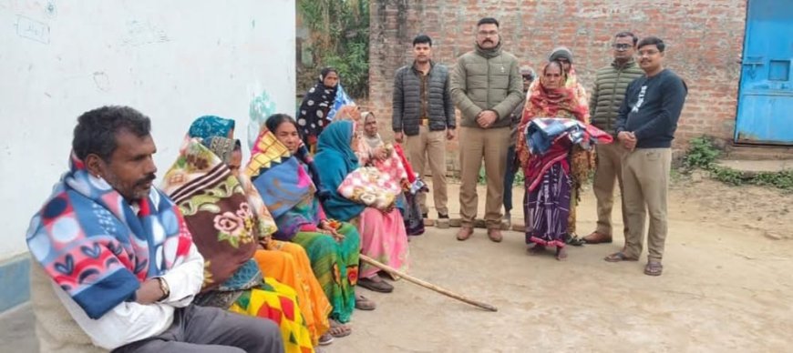 जरूरतमंदों को बांटे कंबल