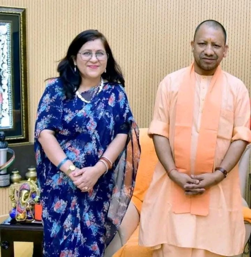 सीएम योगी आदित्यनाथ  से नेपाल की स्थिति पर हुई गंभीर चर्चा : अस्मिता