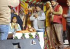 सठियांव धाम में श्रीमद्भागवत कथा महायज्ञ के मनमोहक दृश्य, भक्ति में डूबे श्रोता, पूर्व विधायक और सभासद कमलेश वर्मा ने भी किया कथा श्रवण