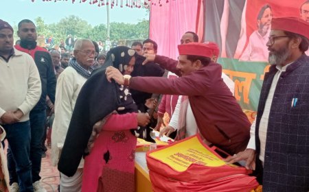 विधानसभा क्षेत्र में समाजवादी पार्टी की  बैठक संपन्न 