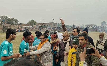 रामराज ऑल इंडिया फुटबॉल प्रतियोगिता  के उद्घाटन मैच में छपरा की शानदार जीत
