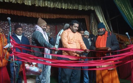 विशाल भंडारे के साथ सम्पन्न हुआ नौ दिवसीय श्री विष्णु महायज्ञ व पूजन पाठ एवं रामलीला प्रवचन