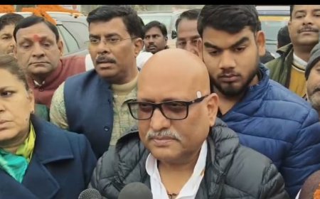 कांग्रेस प्रदेश अध्यक्ष अजय राय का फरेंदा में भव्य स्वागत, सरकार पर साधा निशाना