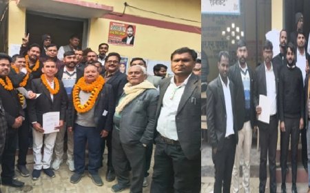 बार संघ चुनाव में अशोक राय अध्यक्ष व अमरनाथ सिंह महामंत्री निर्वाचित हुए