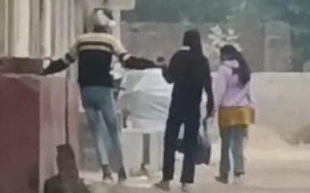 छेड़छाड़ का वीडियो हुआ वायरल