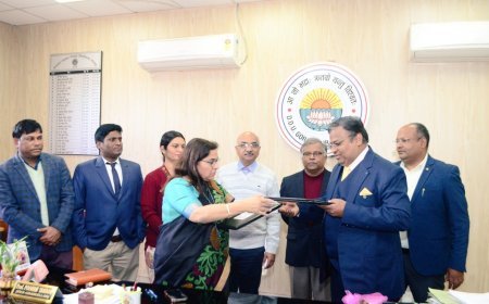 दीनदयाल उपाध्याय गोरखपुर विश्वविद्यालय एवं पैसिफ इंस्टीट्यूट, ओडिशा के बीच शैक्षणिक एवं शोध सहयोग हेतु समझौता ज्ञापन (MoU) पर हस्ताक्षर