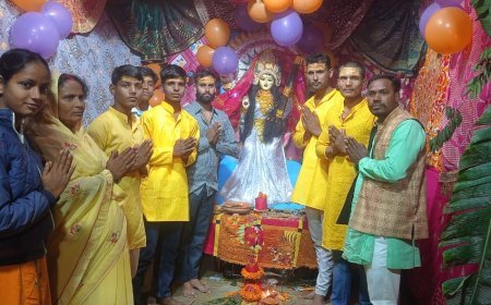 ग्रामीण स्कूलों में हर्षोल्लास के साथ मनाई गई बसंत पंचमी