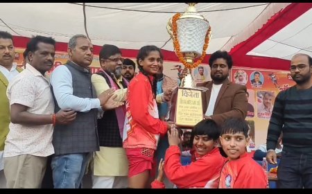 देवघर बिहार 11 की टीम को फाइनल में 2-0 से हराकर सिवान ने विजेता फील्ड जीता