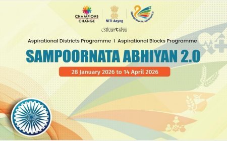 एक और कीर्तिमान के लिये होगा काम - "संपूर्णता अभियान 2.0 कार्यक्रम के अंतर्गत आकांक्षी विकास खण्ड के 06 इंडिकेटर्स को करना हो पूर्ण संतृप्त"