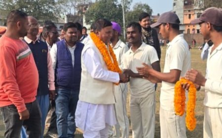 तीसरे क्वार्टर फाइनल मैच में समस्तीपुर ने देवरिया को 7 विकेट से हराया