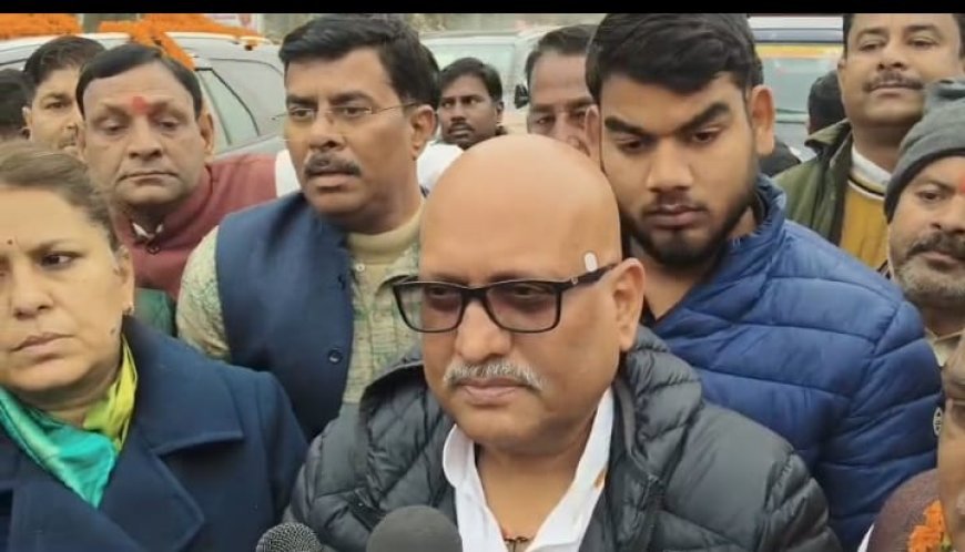 कांग्रेस प्रदेश अध्यक्ष अजय राय का फरेंदा में भव्य स्वागत, सरकार पर साधा निशाना