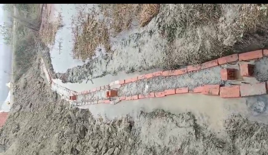 छठ घाट निर्माण शुरू होने से पहले ही धन निकासी, जांच की मांग