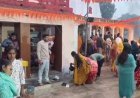 प्राचीन शिव मंदिर रामपुर बलडीहा मे उमड़ा भगतो का सैलाब