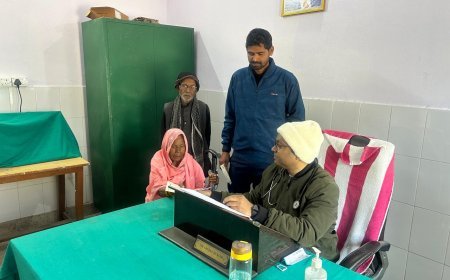 आरोग्य मेले में पहुंचे 28 मरीजों का हुआ उपचार ,दी गयी दवा