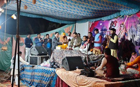 माखन चोरी की कथा सुन झूम उठे श्रोता