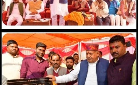 महाशिवरात्रि पर अंत्येष्टि स्थल का शिलान्यास, क्षेत्र को मिली नई सौगात