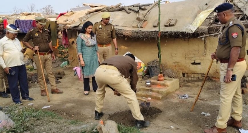 उच्चाधिकारियों के निर्देश पर थाना बघौचघाट अंतर्गत  अवैध कच्ची शराब के खिलाफ संयुक्त छापेमारी