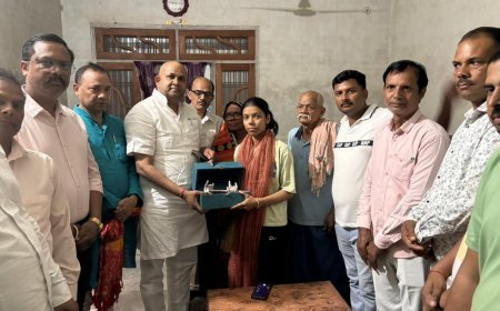 विधायक प्रदीप शुक्ला ने दिव्या सिंह को दी बधाई, उज्ज्वल भविष्य की कामना