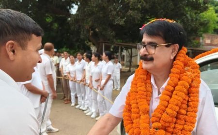 एसएसबी डीआईजी मेडिकल डॉ डीके मिश्र को दी गई भावभीनी विदाई