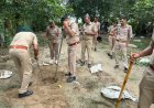 अवैध शराब निर्माण के खिलाफ कार्रवाई में 55 लीटर कच्ची शराब व 350 किलो लहन बरामद 