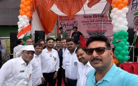 भालोटिया मार्केट में ‘हर घर तिरंगा’ के तहत भव्य तिरंगा यात्रा,  मुख्यमंत्री योगी आदित्यनाथ का हुआ भव्य स्वागत