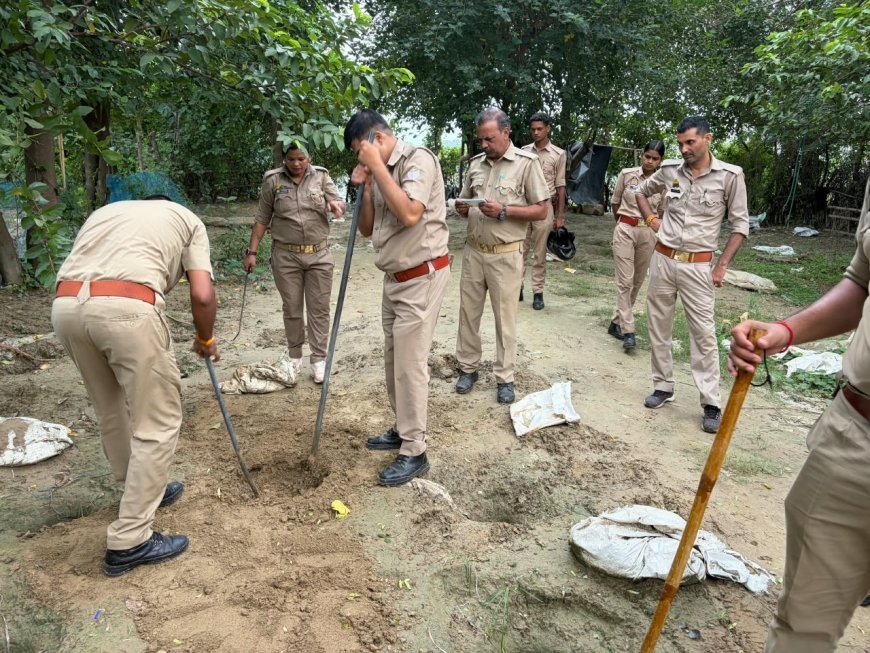 अवैध शराब निर्माण के खिलाफ कार्रवाई में 55 लीटर कच्ची शराब व 350 किलो लहन बरामद 