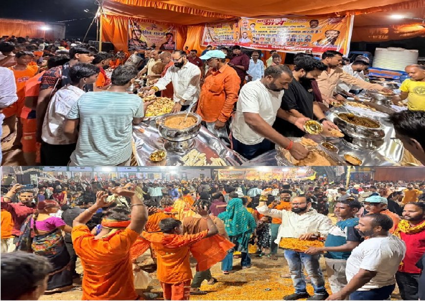 कांवड़ियों की सेवा के लिए आगे आया पडरौना नगर पालिका   प्रशासन 