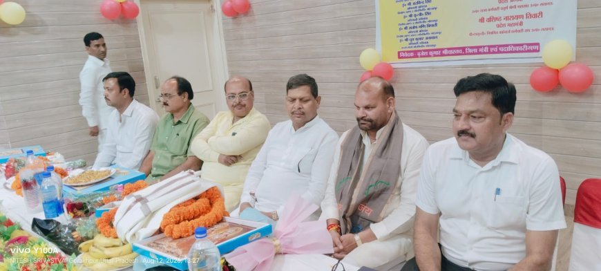 पी0 डब्लू0 डी0 नियमित वर्कचार्ज कर्मचारी संघ ने 41 वर्ष की सेवा के बाद अमर नाथ