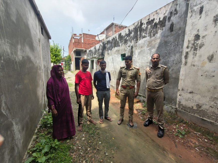 पिता की डांट से नाराज होकर घर से निकला मासूम , गीडा पुलिस दो घंटे में  किया बरामद