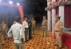 नवरात्रि की छठी रात सड़कों पर उतरी खाकी, बाइक पेट्रोलिंग से दिखी पुलिस की हनक