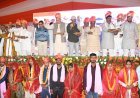 पथरदेवा में आयोजित समारोह में 170 हिंदू और 11 मुस्लिम जोड़ों का विवाह संपन्न, कृषि मंत्री ने दिया नवदंपतियों को आशीर्वाद