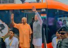 वाराणसी को मिली रेल कनेक्टिविटी की नई सौगात, तीन ट्रेनों को मुख्यमंत्री योगी ने दिखाई हरी झंडी