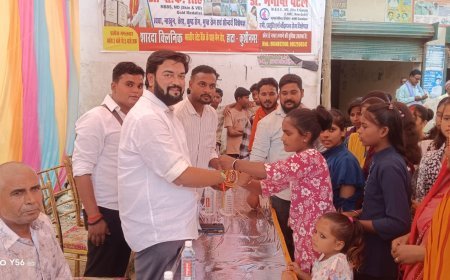 हाटा की सियासत में बढ़ी हलचल, अभय प्रताप राव ने गांव-गांव शुरू किया जनसंपर्क  जनता का आशीर्वाद मिला तो विधानसभा चुनाव लड़ूंगा: अभय प्रताप राव