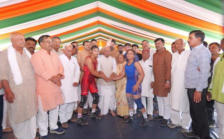 सहजनवा में राज्य स्तरीय कुश्ती प्रतियोगिता का भव्य शुभारंभ