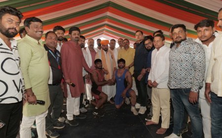 सीनियर स्टेट कुश्ती का समापन विवेक-प्रशांत-अनुज और मुकुल  ने जीता स्वर्ण