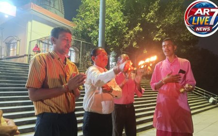 मां यमुना की आरती पूजन कर कार्तिक महोत्सव मेला का किया गया शुभारंभ