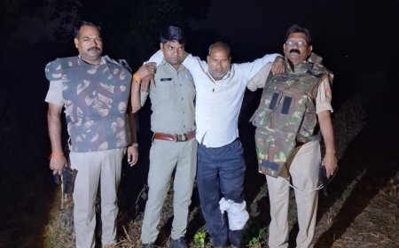 पुलिस मुठभेड़ में महिला हत्याकांड का वांछित आरोपी गिरफ्तार, पैर में लगी गोली